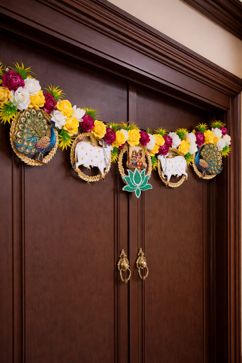 Nutts Traditional Bandhanwar Toran for Door Entrance Home Decor