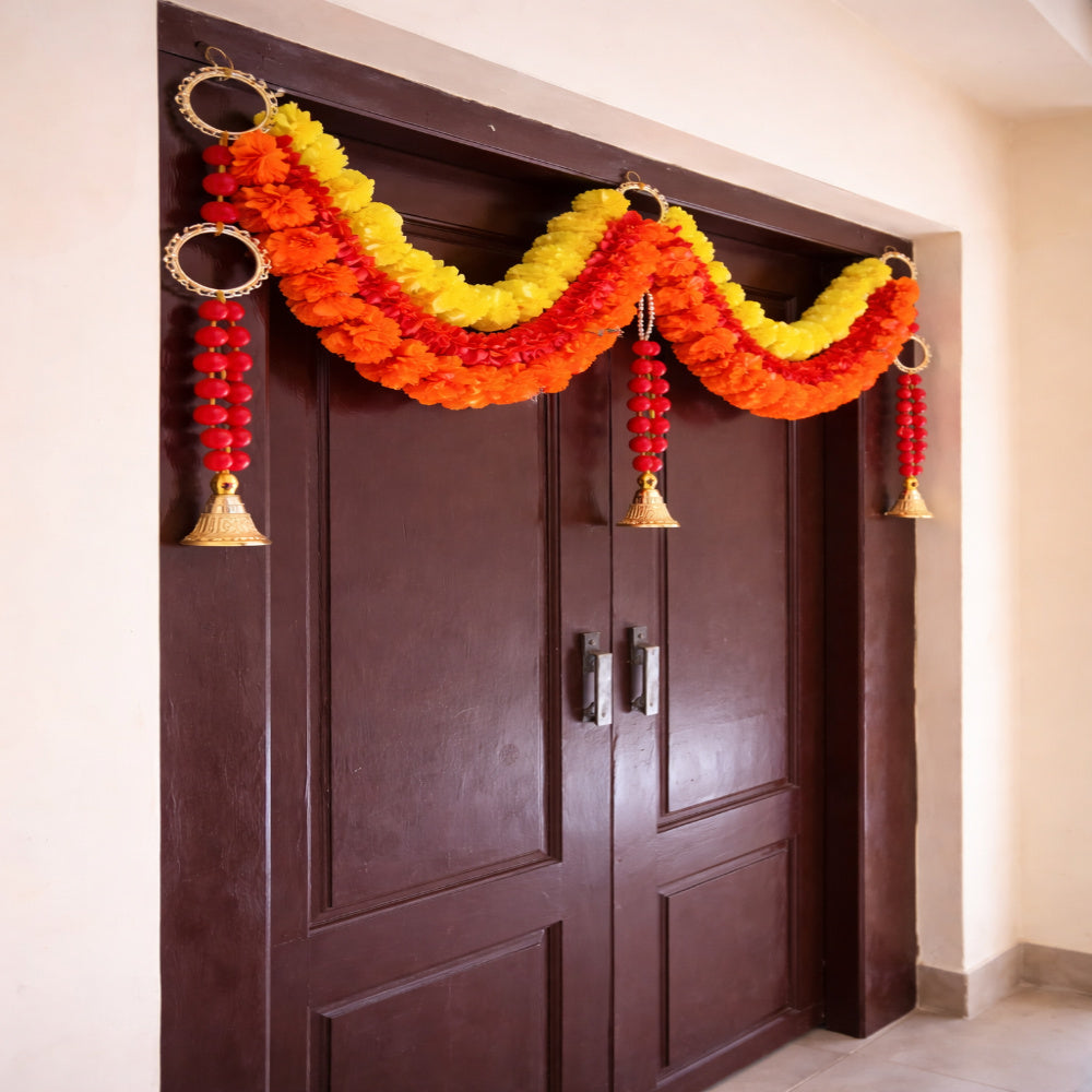 Nutts Elegant Ethnic Bandhanwar for Doorway, Pooja Room and Festive Décor