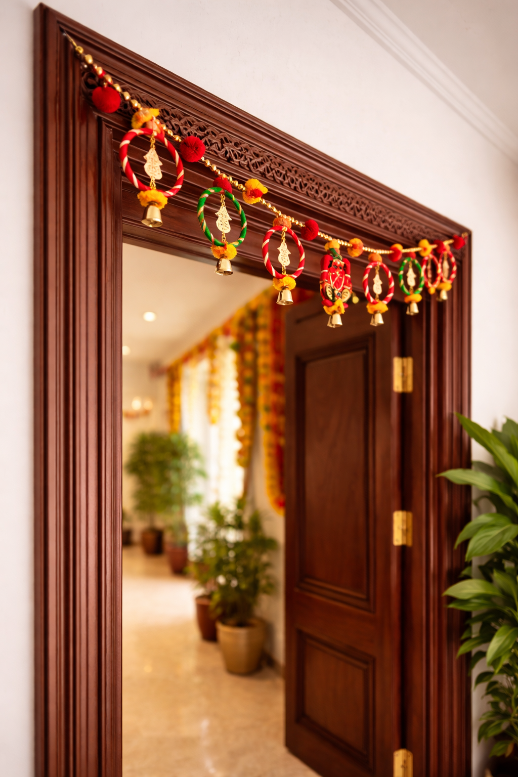 Nutts Ethnic Bandhanwar Door Decor for Indian Festivals