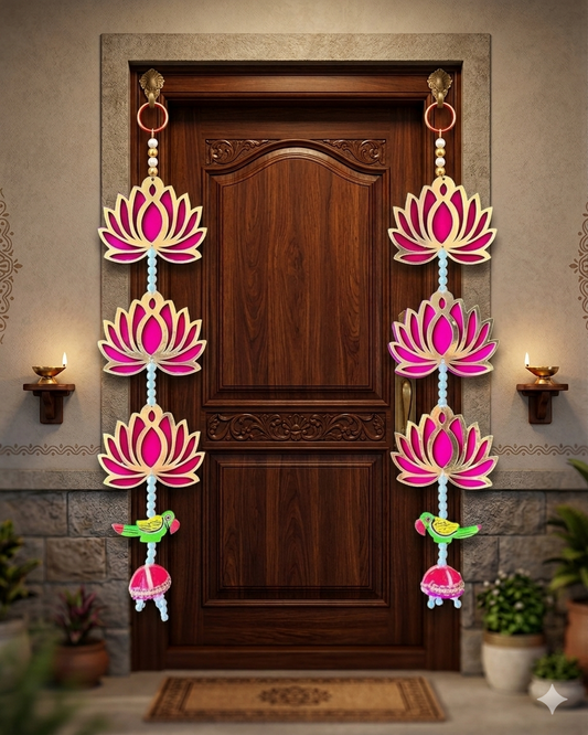 Nutts Lotus Hanging Decor Ideal For Home Styling Ideas Enhances Interior Spaces With Modern And Spiritual Lotus Design Perfect For Wall Decoration