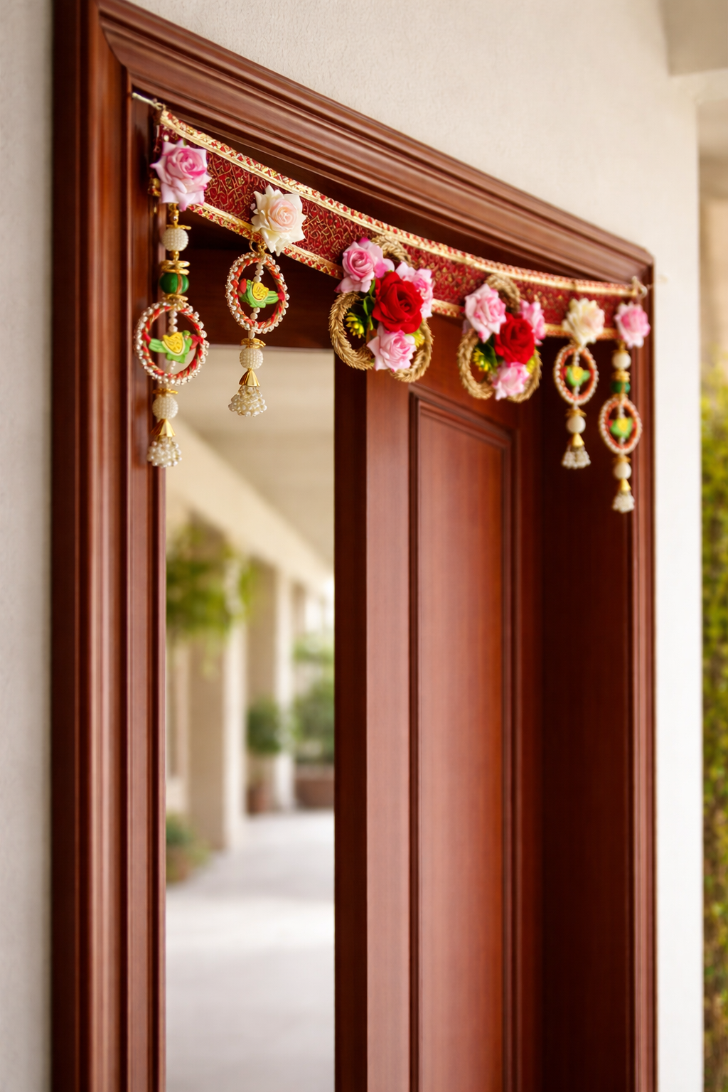 Nutts Classic Indian Bandhanwar Toran for Door and Wall Decoration