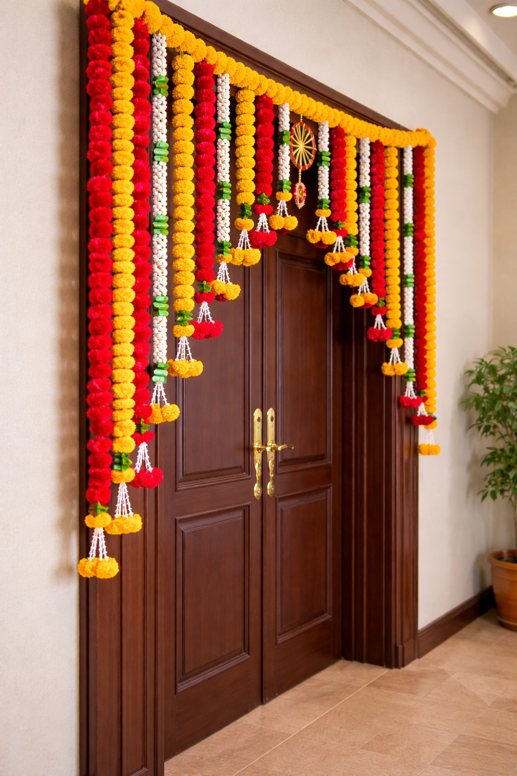 Nutts Handmade Bandhanwar Toran for Traditional Door Decoration