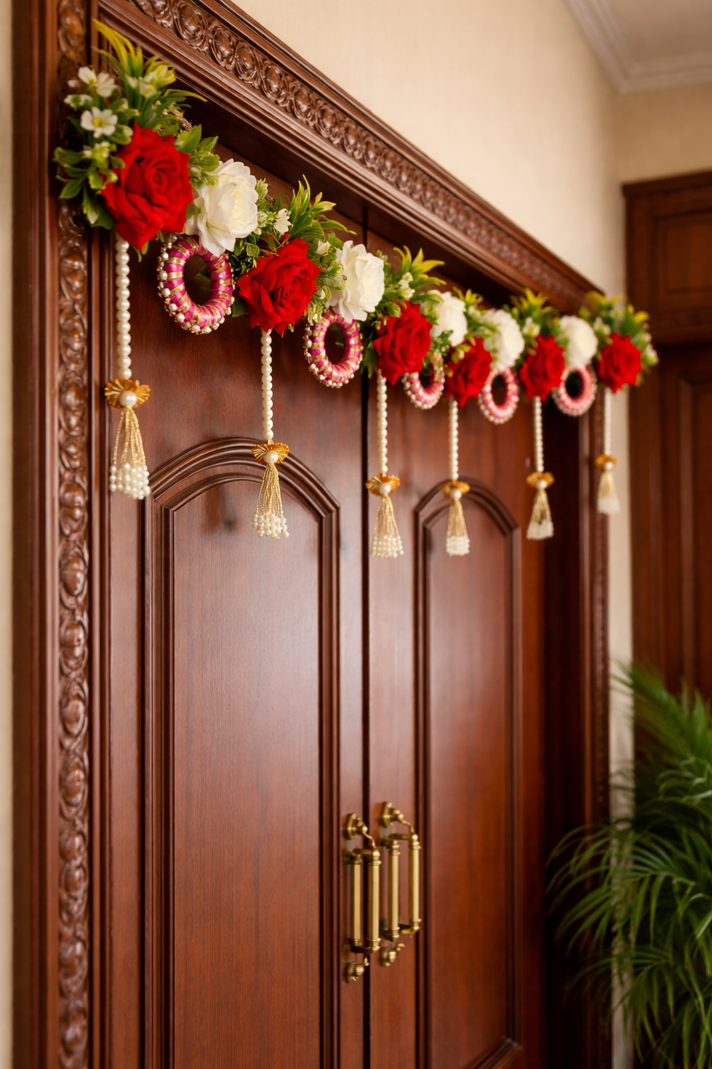 Nutts Traditional Indian Bandhanwar Toran for Festive Decor