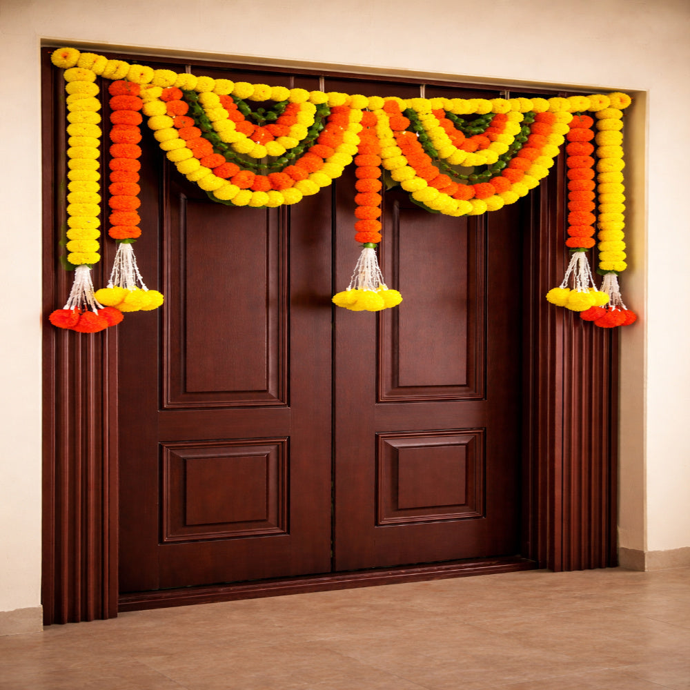 Nutts Handmade Handmade Bandhanwar Door Decor