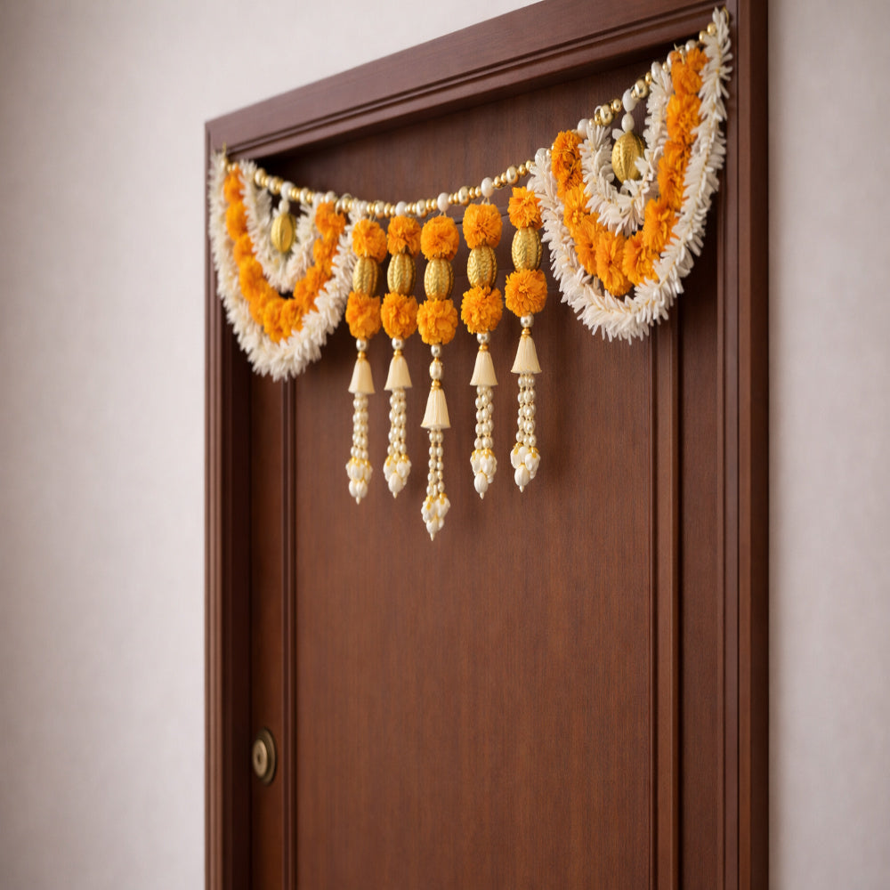 Nutts Traditional Ethnic Bandhanwar for Festive and Cultural Home Décor