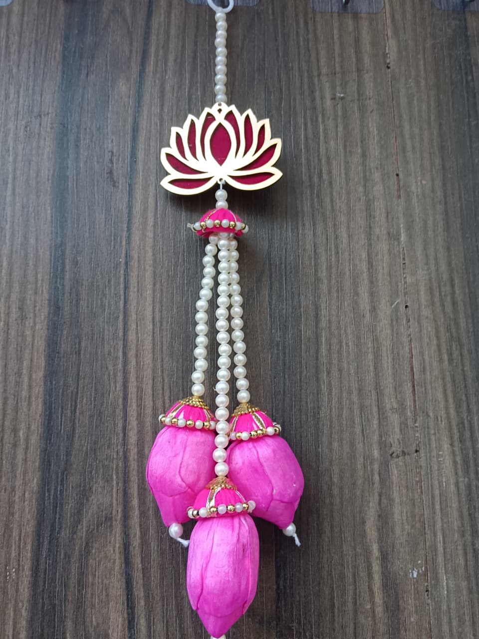 Nutts Lotus Hanging Decor Stylish Piece For Elegant Home Walls Enhances Interior Design With Lotus Theme Ideal For Living Room Bedroom And Entryway