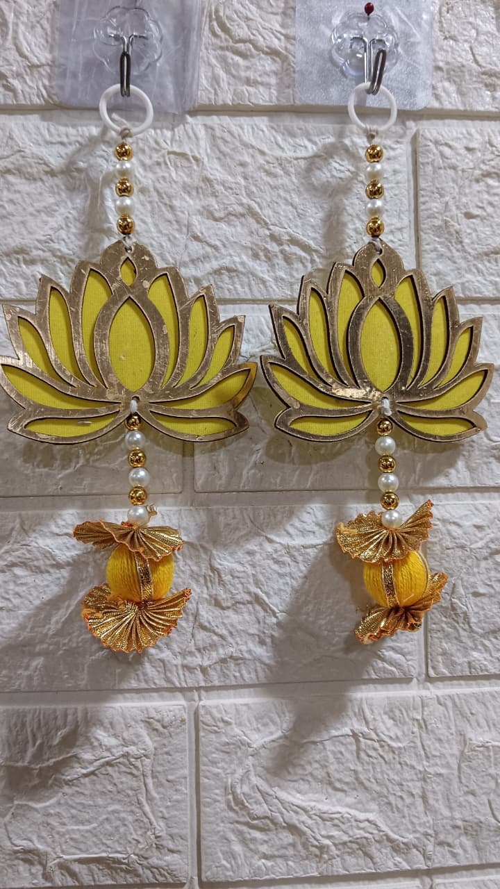 Nutts Lotus Wall Hanging Premium Spiritual Home Decor For Living Room And Mandir