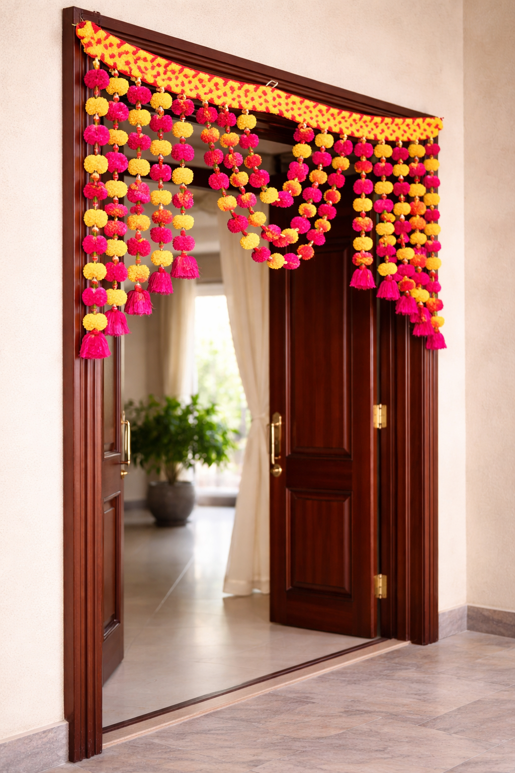 Nutts Ethnic Bandhanwar Toran for Main Door and Home Decor