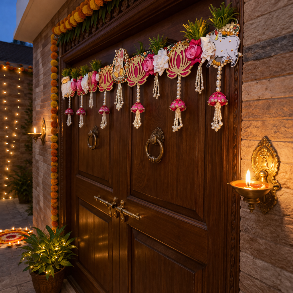 Nutts Festive Door Hanging Bandhanwar for Traditional Decor
