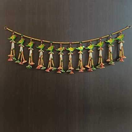 Sellplus Handmade Bandhanwar Decorative | Traditional Premium Look Bandhanwar Toran for Main Door Decorative Hanging Festival Home Temple Decor (Pack of 1) (BDHW548)
