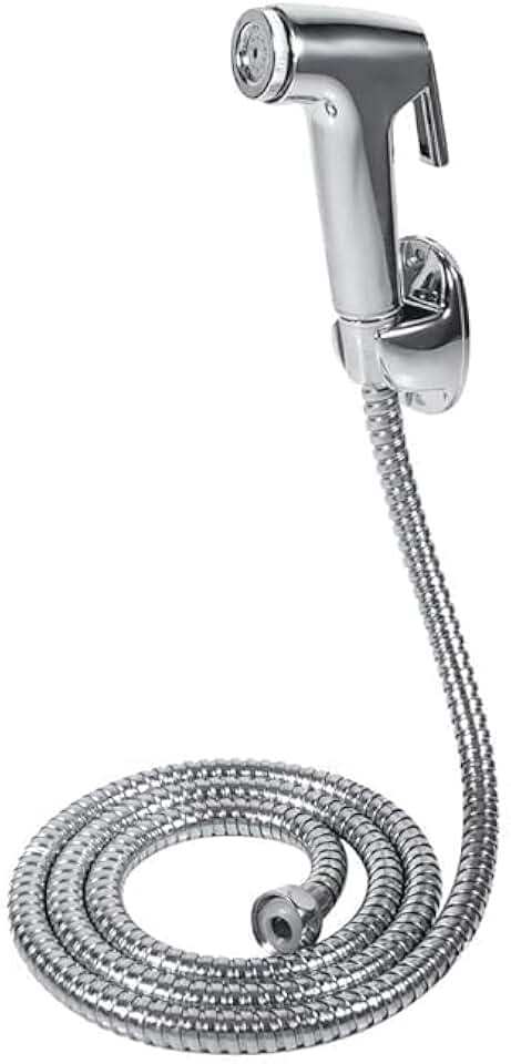 Handheld Bidet Sprayer for Toilet, Stainless Steel Cloth Diaper Sprayer, Bathroom Sprayer Kit Spray Attachment with Hose, for Feminine Wash, Baby Diaper Cloth and Shower Sprayer