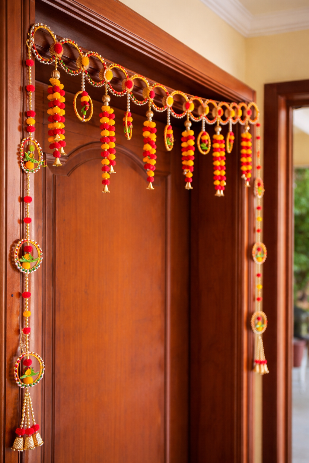 Nutts Indian Traditional Bandhanwar Toran for Door Decor
