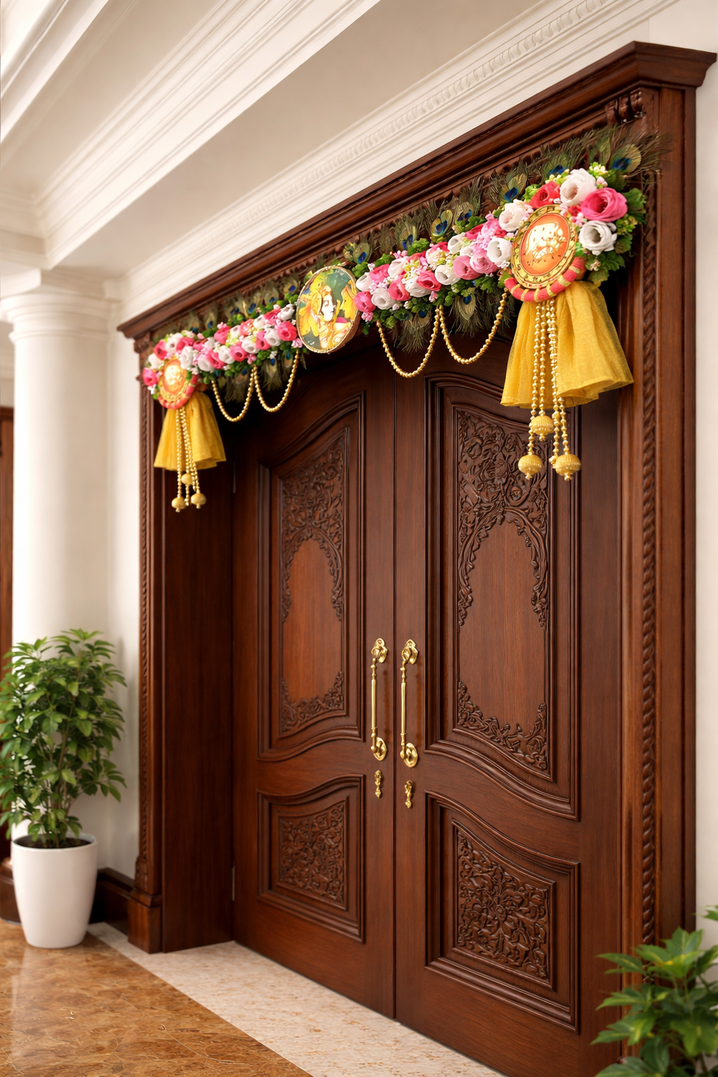 Nutts Bandhanwar Toran for Door Hanging Home Decoration