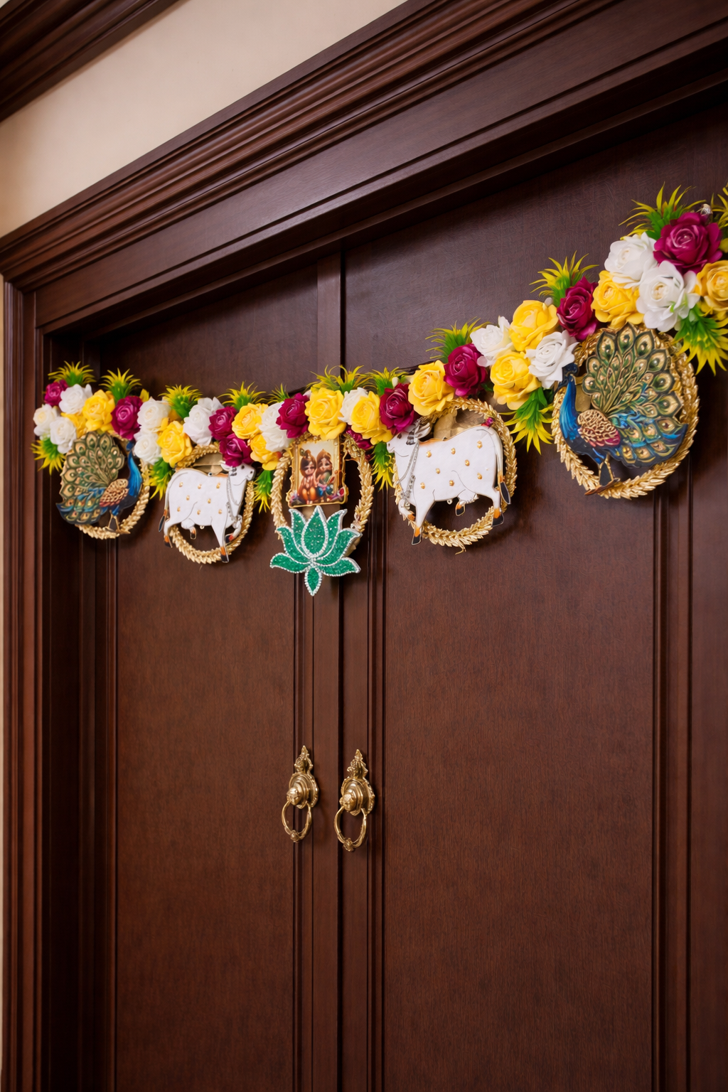 Nutts Traditional Bandhanwar Toran for Door Entrance Home Decor