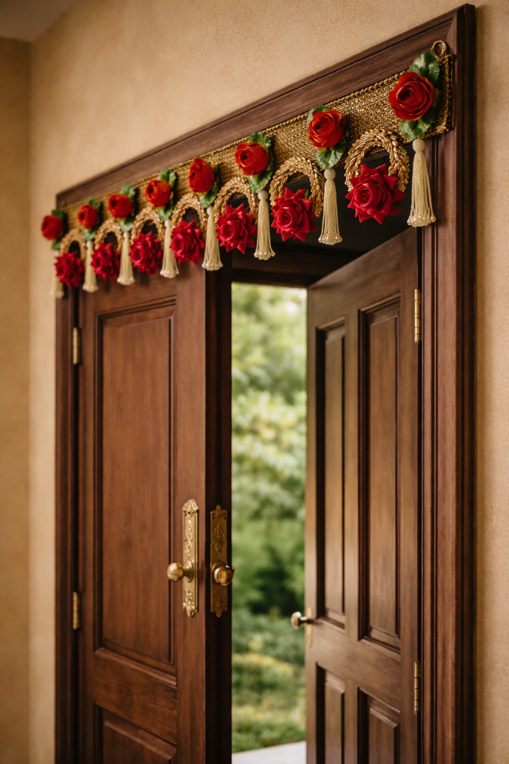 Nutts Ethnic Bandhanwar Toran Door Hanging for Decoration