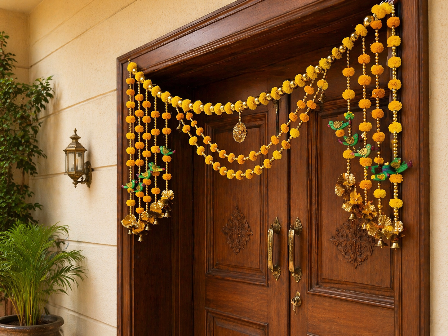 Nutts Decorative Ethnic Bandhanwar for Home Decor