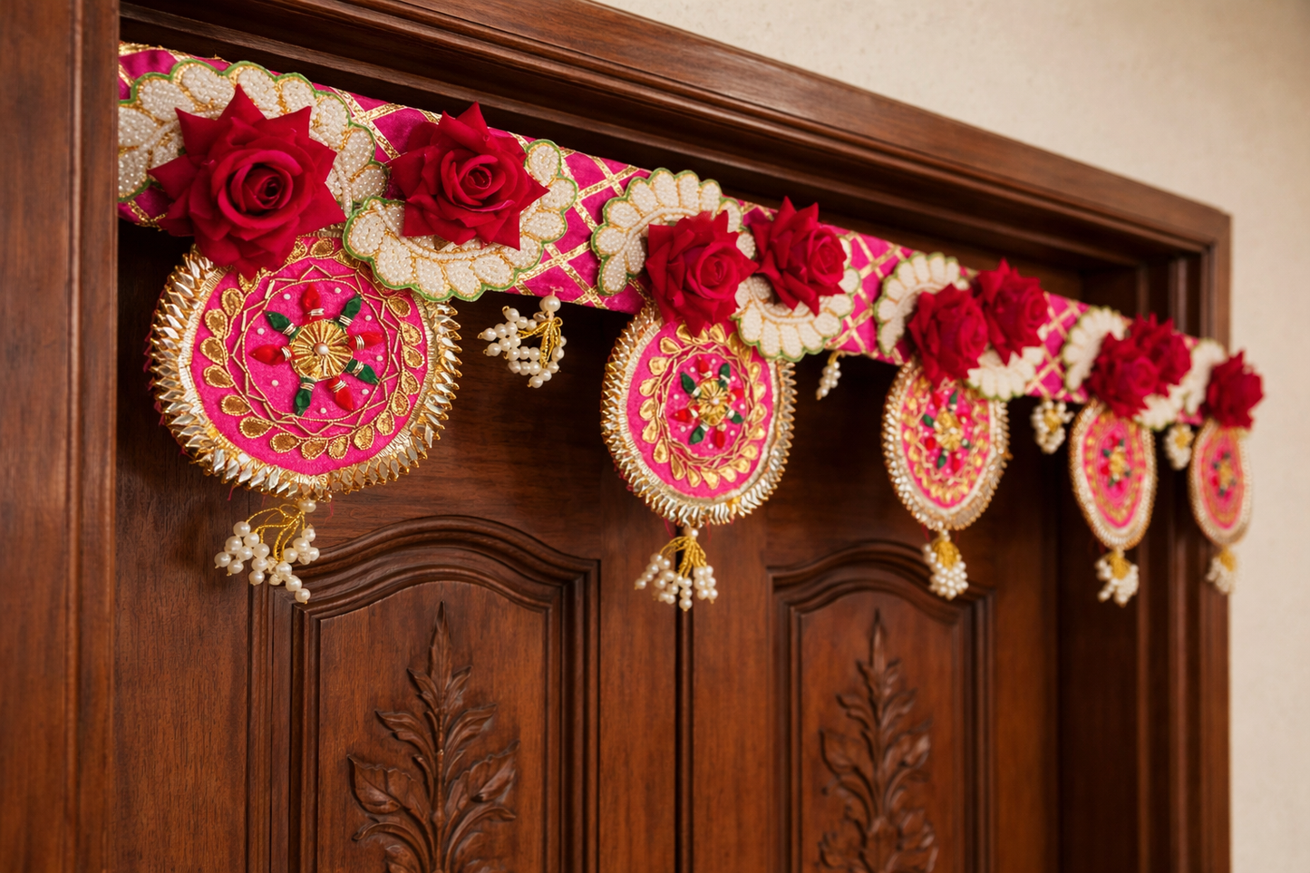 Nutts Ethnic Door Decor Bandhanwar for Festive Styling