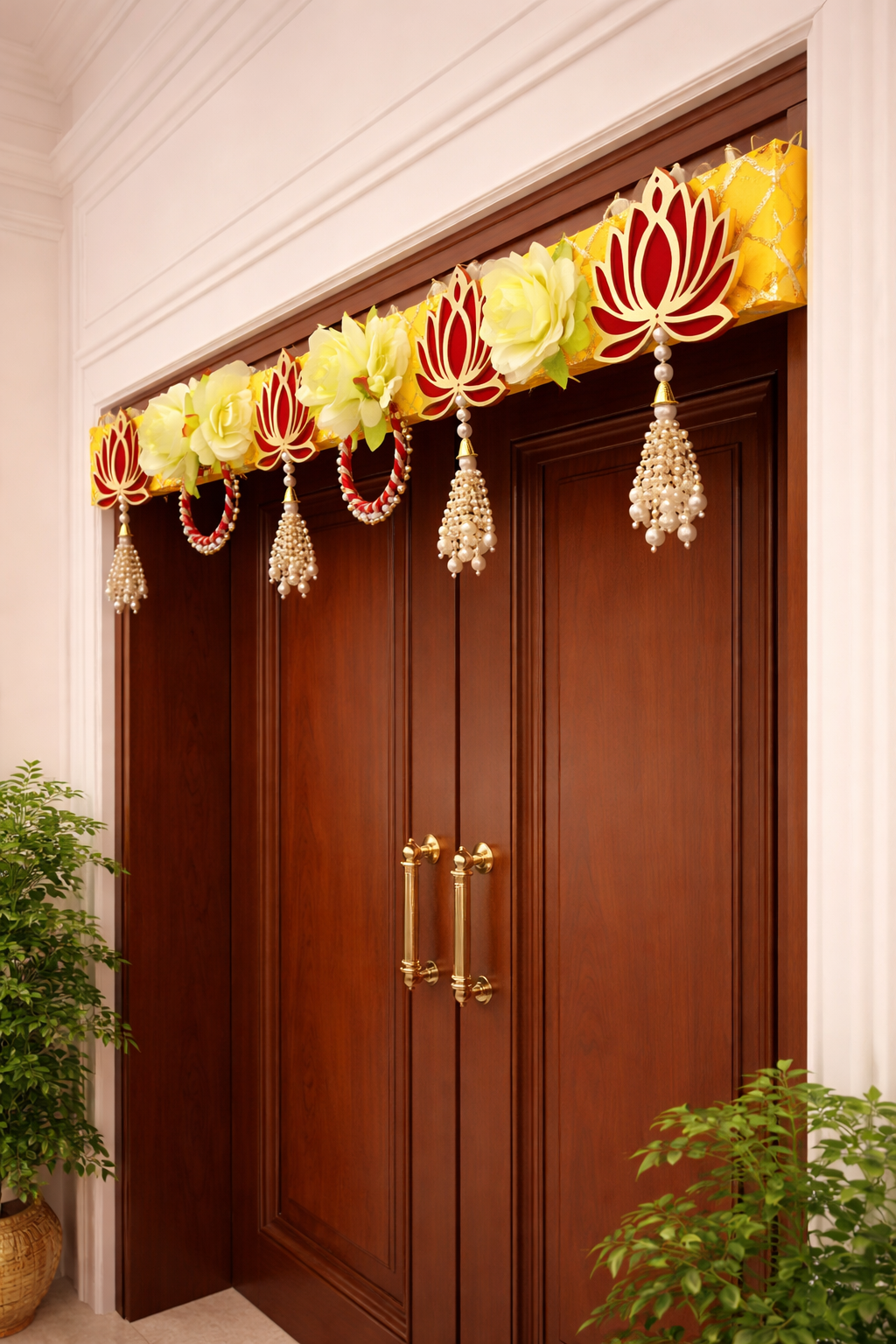 Nutts Traditional Bandhanwar Toran for Diwali Home Decor