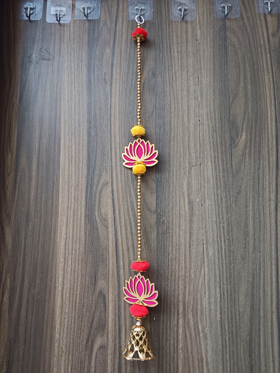 Nutts Lotus Hanging Perfect For Divine Interior Decor Adds Spiritual Touch Ideal For Pooja Room And Living Room