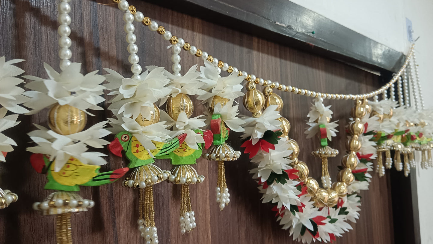 Nutts Festive Bandhanwar Toran for Indian Home Entrance