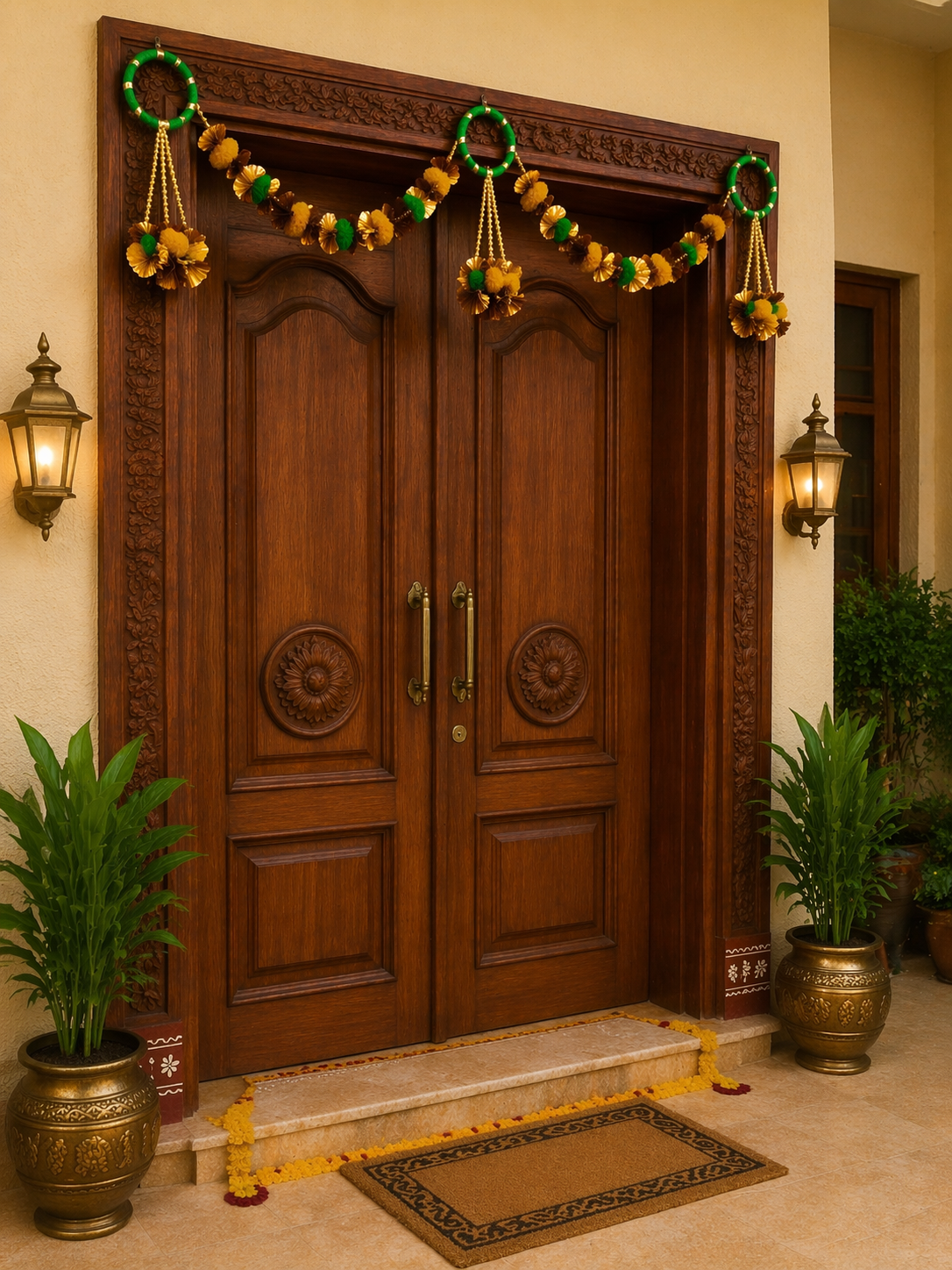 Nutts Traditional Bandhanwar Door Decor for Diwali