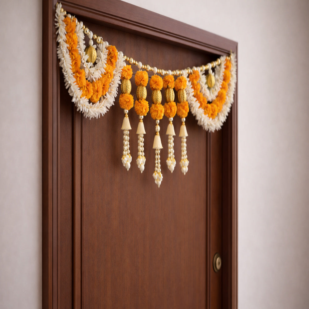 Nutts Traditional Ethnic Bandhanwar for Festive and Cultural Home Décor