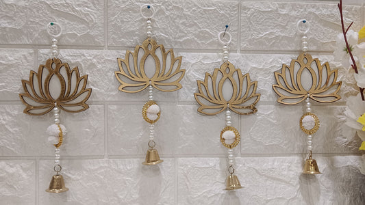 Nutts Lotus Wall Hanging Stylish Home Decor For Yoga Room And Spiritual Corners