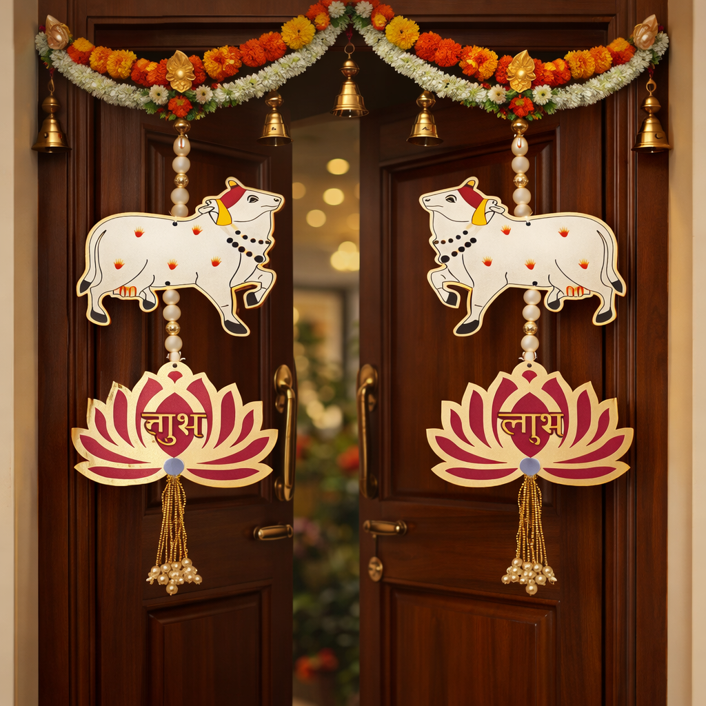 Nutts Lotus Hanging Decorative Piece Adds Elegant Look To Living Room And Bedroom Enhances Interior Design