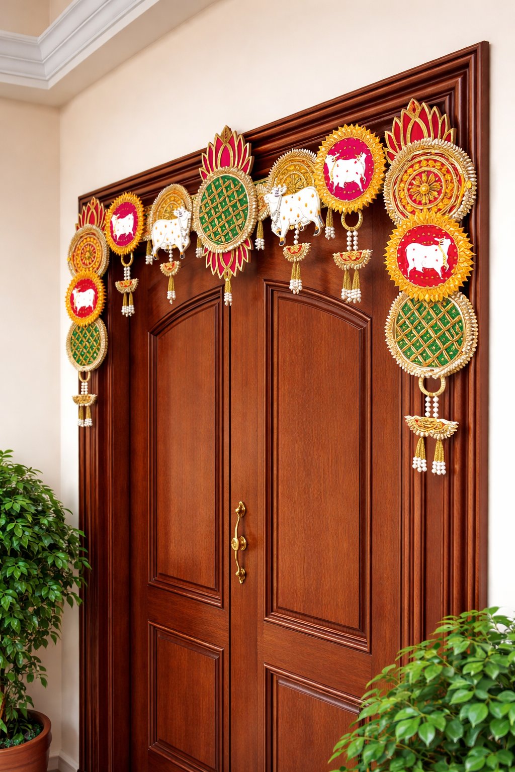 Nutts Bandhanwar Toran for Door Entrance Home Decoration