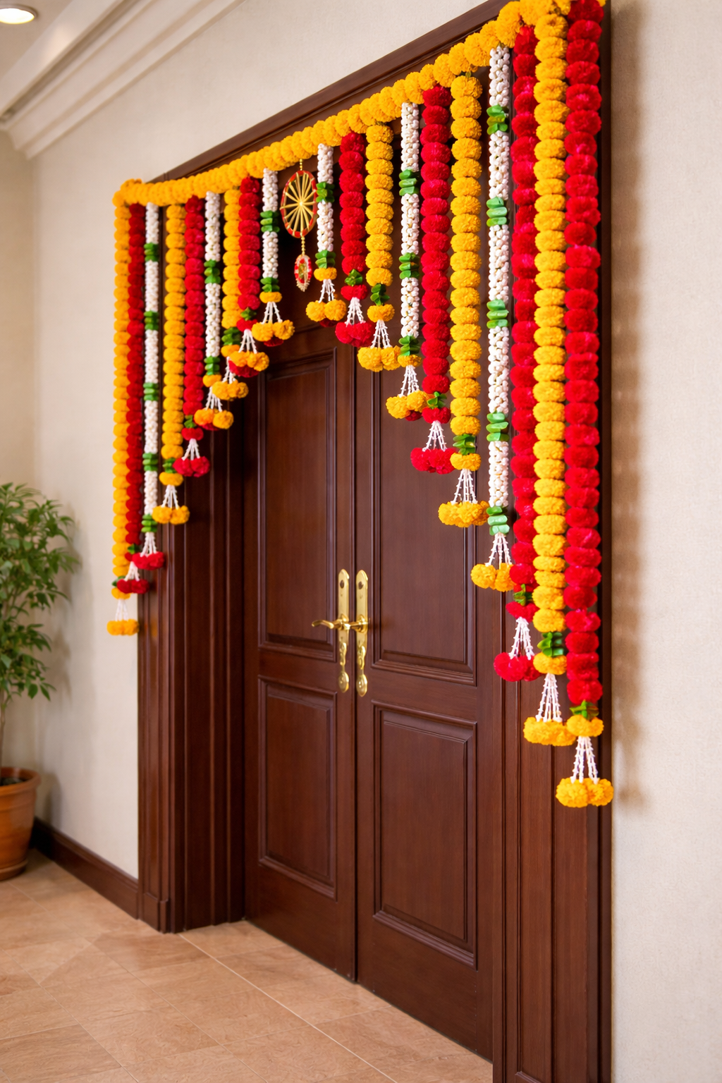 Nutts Handmade Bandhanwar Toran for Traditional Door Decoration