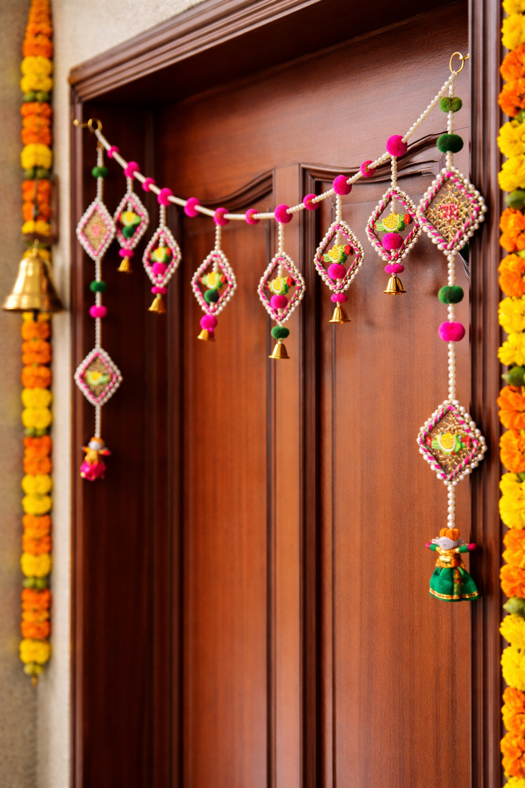 Nutts Indian Style Bandhanwar Toran for Home Decoration