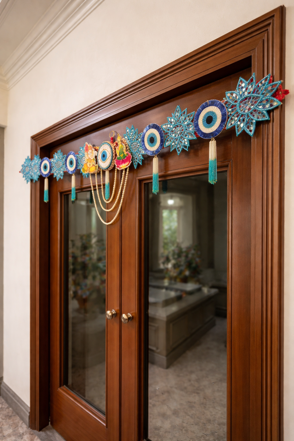 Nutts Handmade Bandhanwar Toran Traditional Door Decor