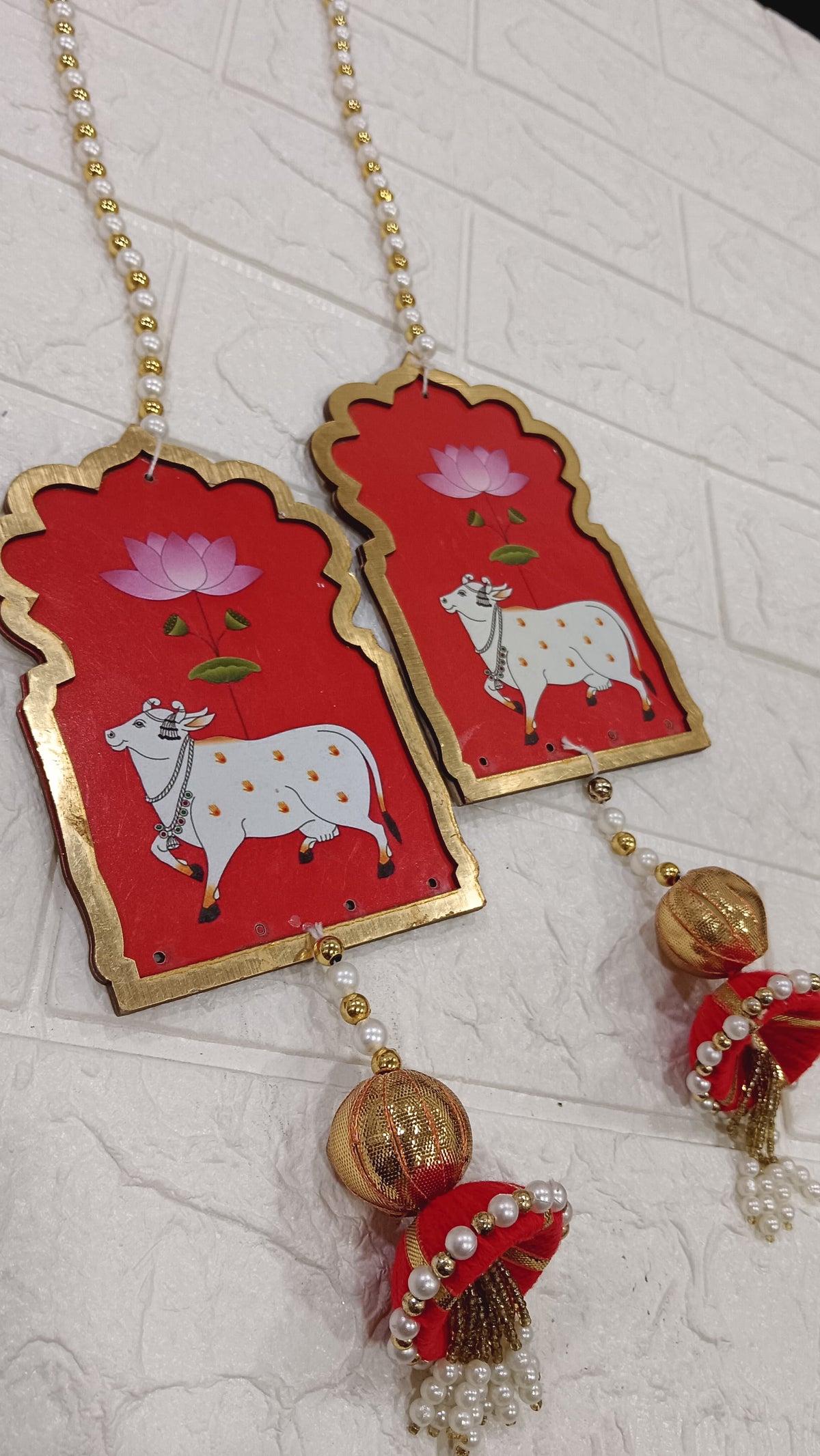 Nutts Handmade Decorative Hanging for Beautiful Wall Decoration Hanging for Decorations Pack of 2 (Small117)