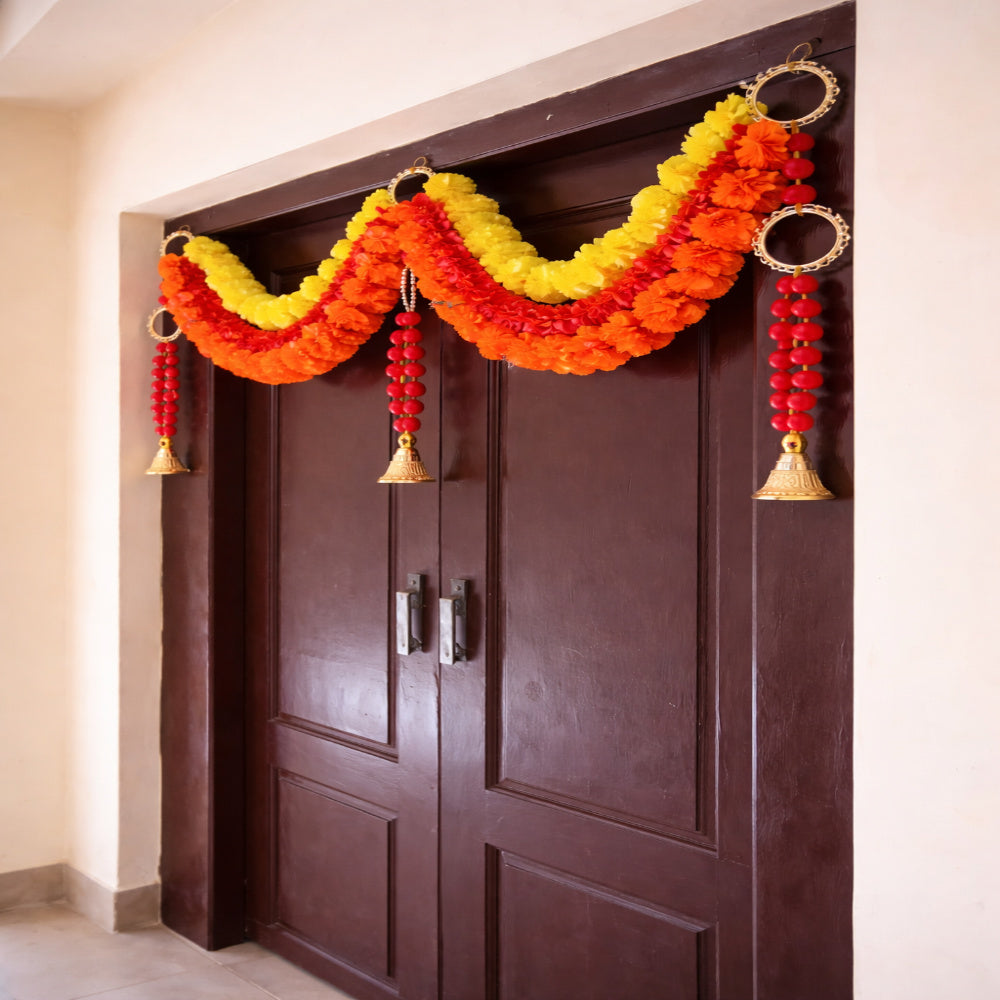 Nutts Elegant Ethnic Bandhanwar for Doorway, Pooja Room and Festive Décor