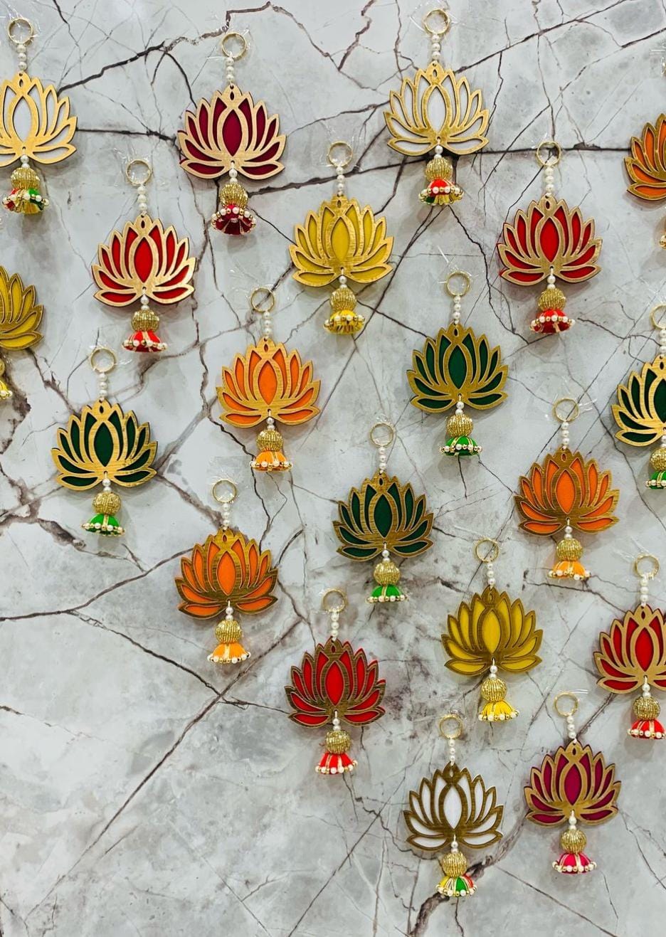 Nutts Lotus Wall Hanging Decorative Accent For Home Walls Adds Charm And Elegance Perfect For Living Room Bedroom And Hallway Decor