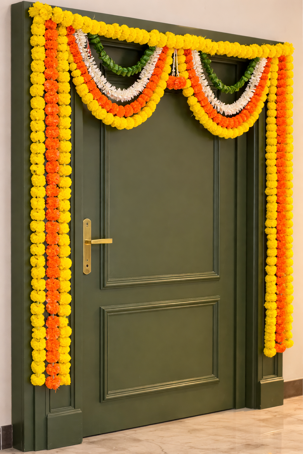 Nutts Ethnic Indian Bandhanwar Toran for Festive Home Decor