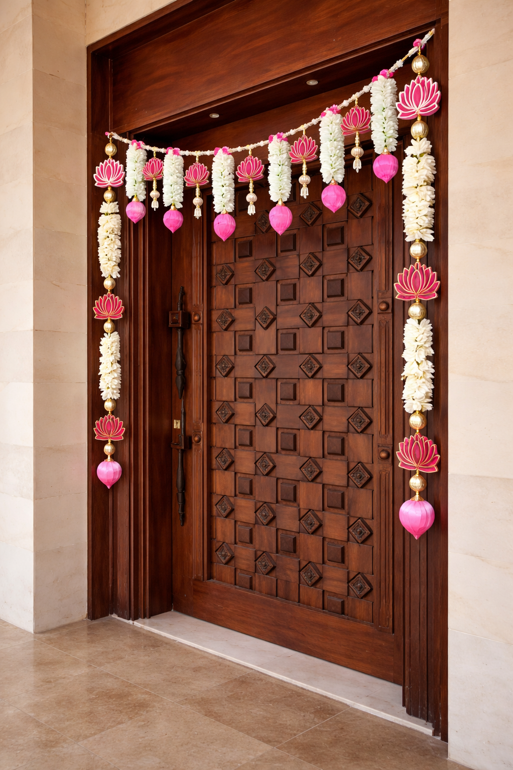 Nutts Indian Festive Bandhanwar Toran for Entrance Decor