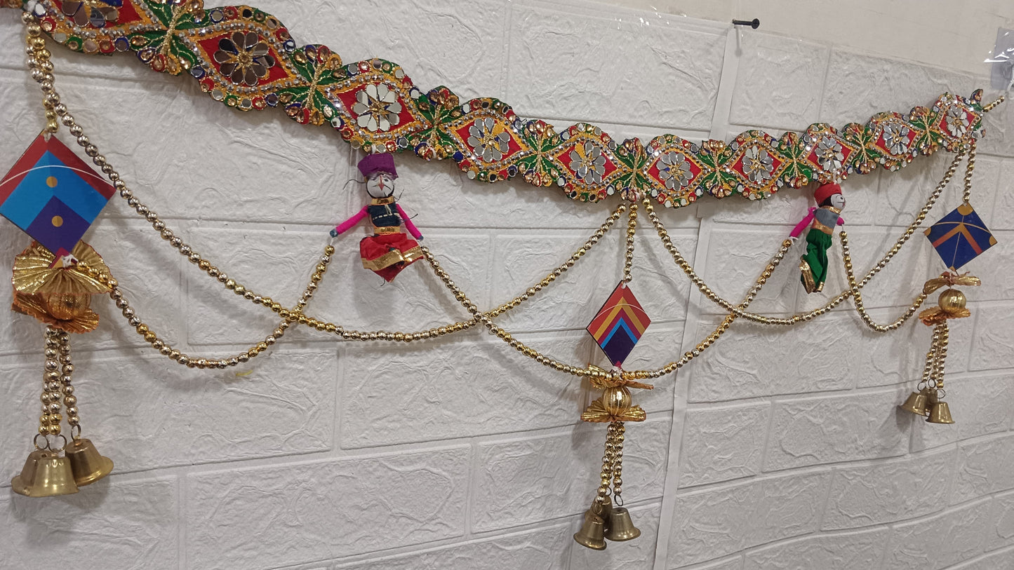 Nutts Indian Style Bandhanwar Toran for Door Décor