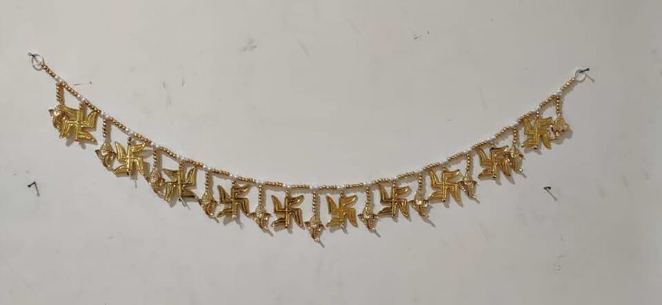 Satiya & Ganesh Bandhanwar for Main Door Item for Home Décor Diwali Festival, Navratri, Wedding(BDHW487)