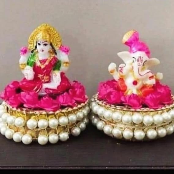 SellPlus Handmade Decorative Moti Chudi Tlight for Decoration | Tlight for Diwali | Decoration for Home (Pack of 2) (Tealight-303)