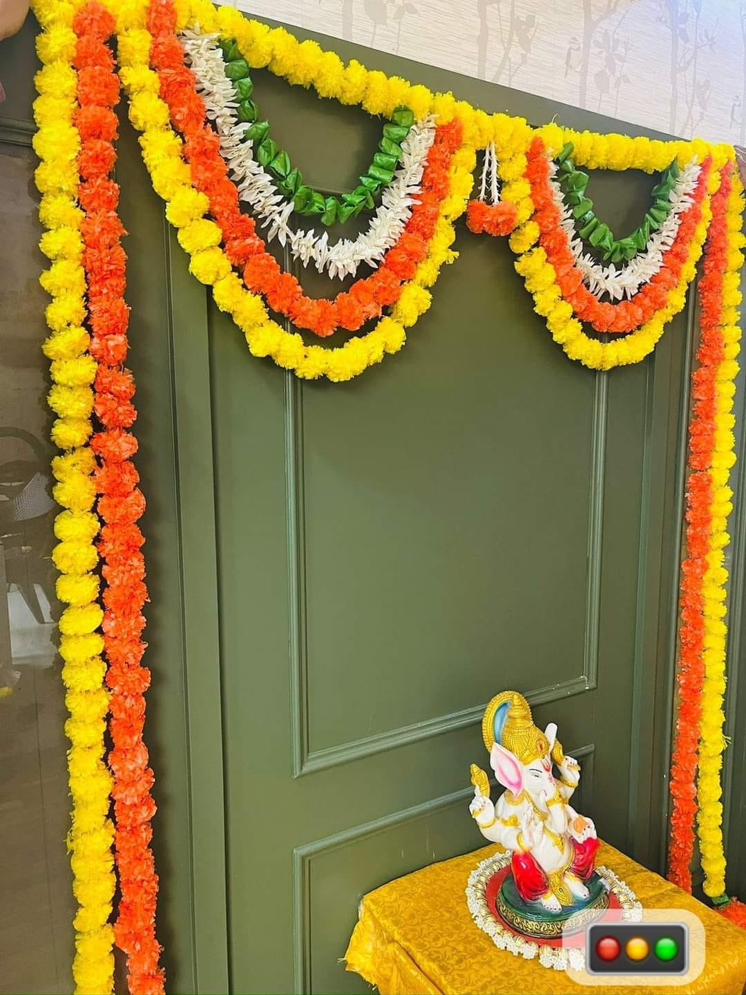 Nutts Ethnic Indian Bandhanwar Toran for Festive Home Decor