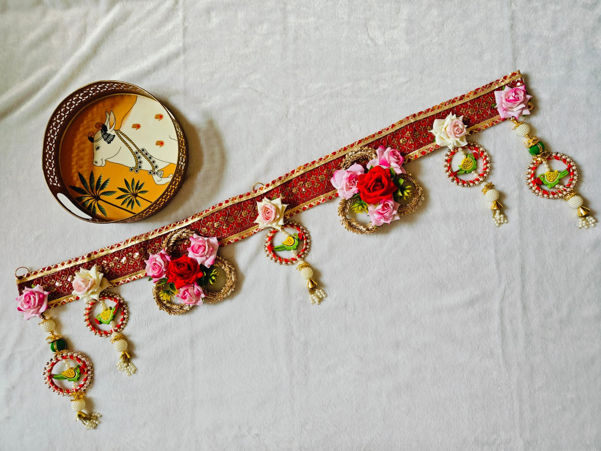 Nutts Classic Indian Bandhanwar Toran for Door and Wall Decoration