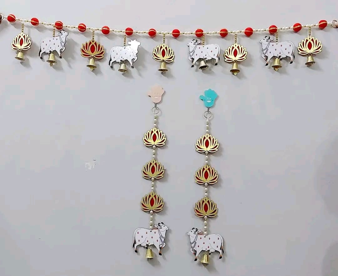 Nutts Traditional Indian Bandhanwar Toran for Home Decoration