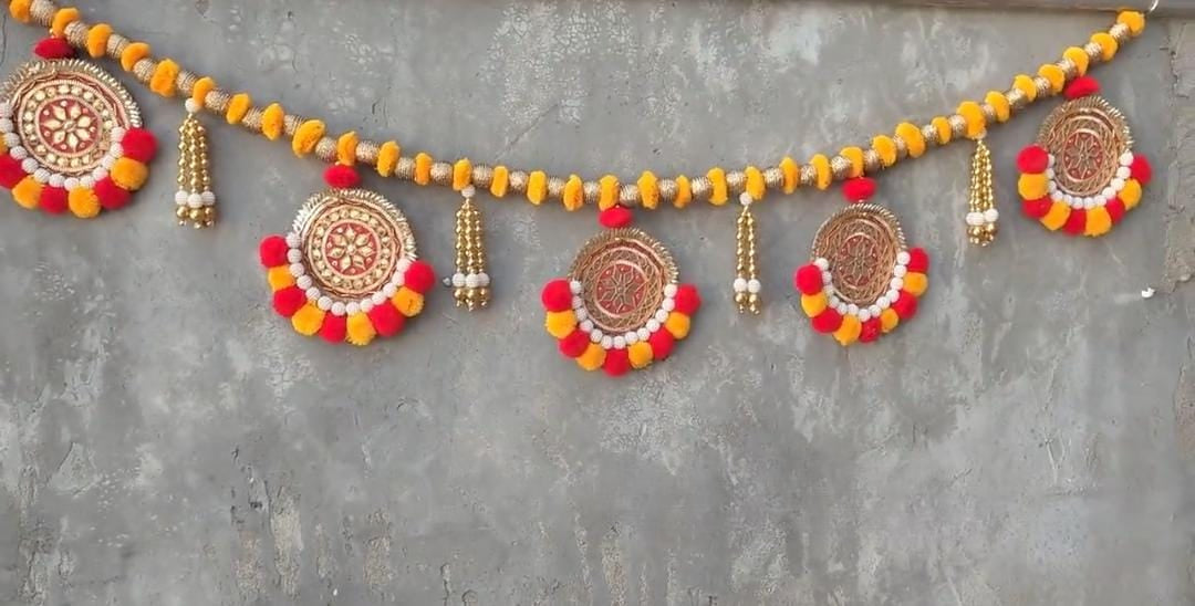 Nutts Decorative Indian Bandhanwar Toran for Festive Decoration