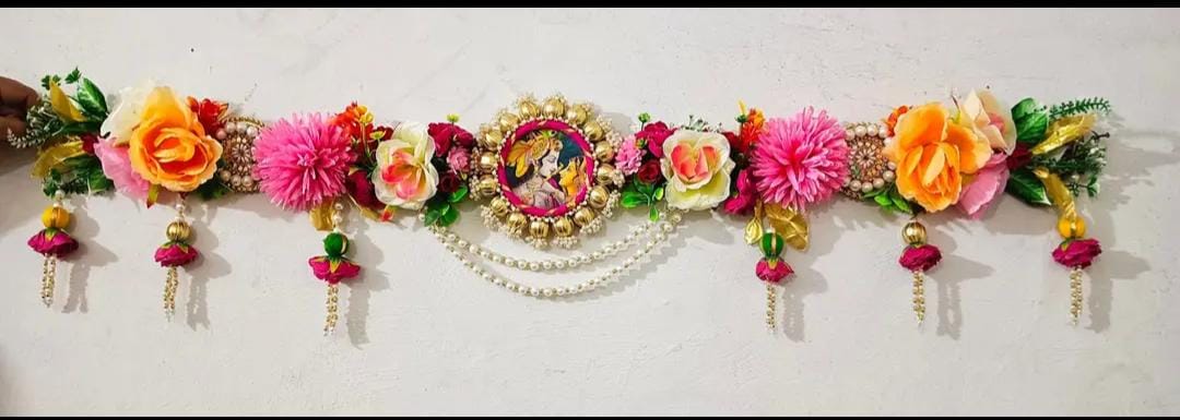 Nutts Traditional Decorative Bandhanwar Toran for Main Door Decor