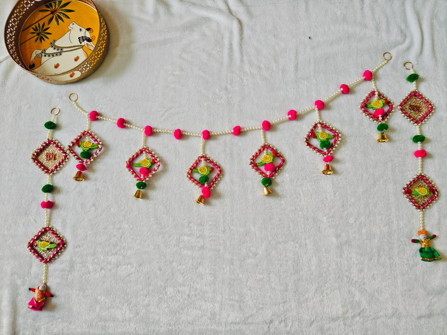 Nutts Indian Style Bandhanwar Toran for Home Decoration
