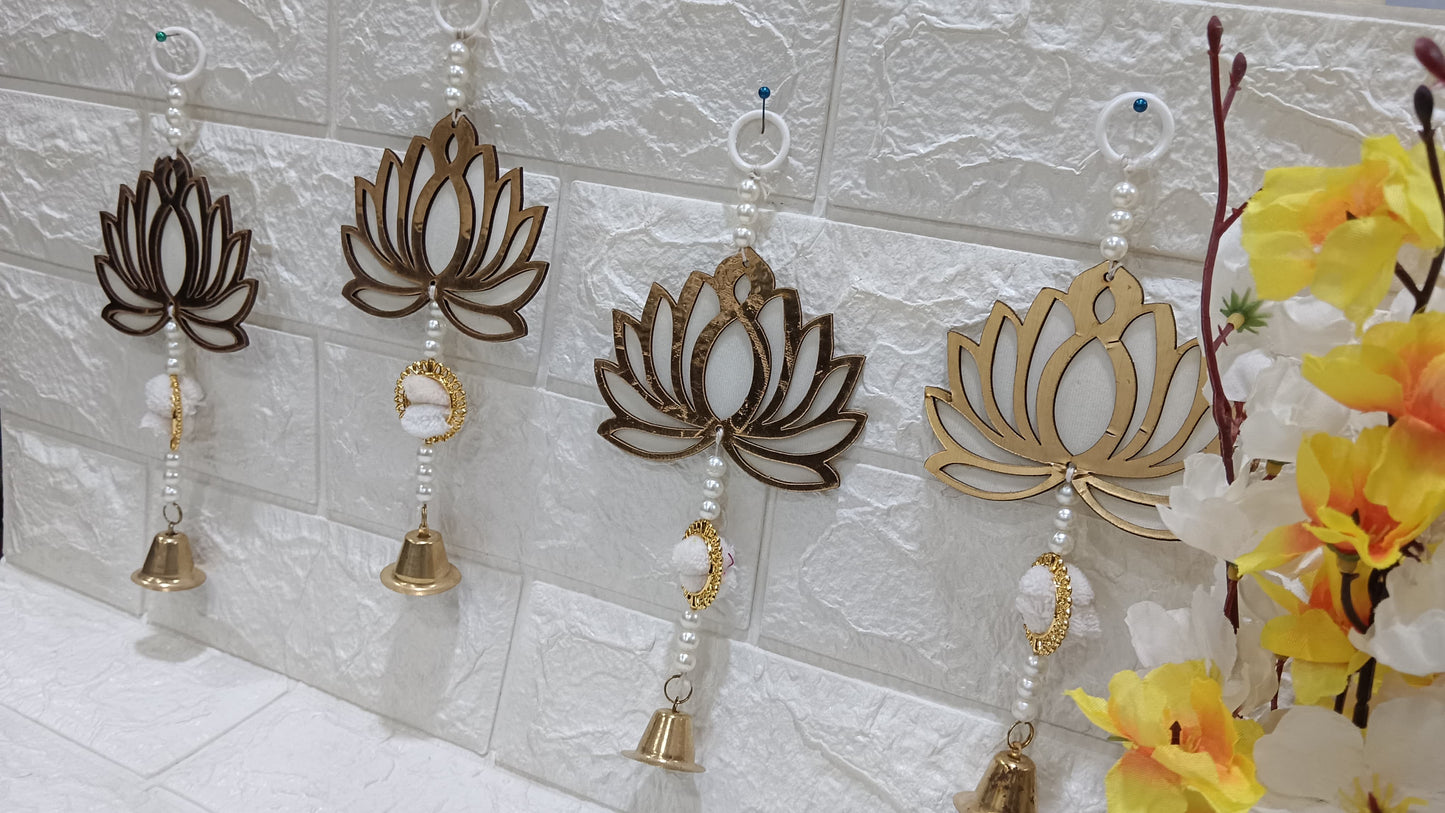 Nutts Lotus Wall Hanging Stylish Home Decor For Yoga Room And Spiritual Corners