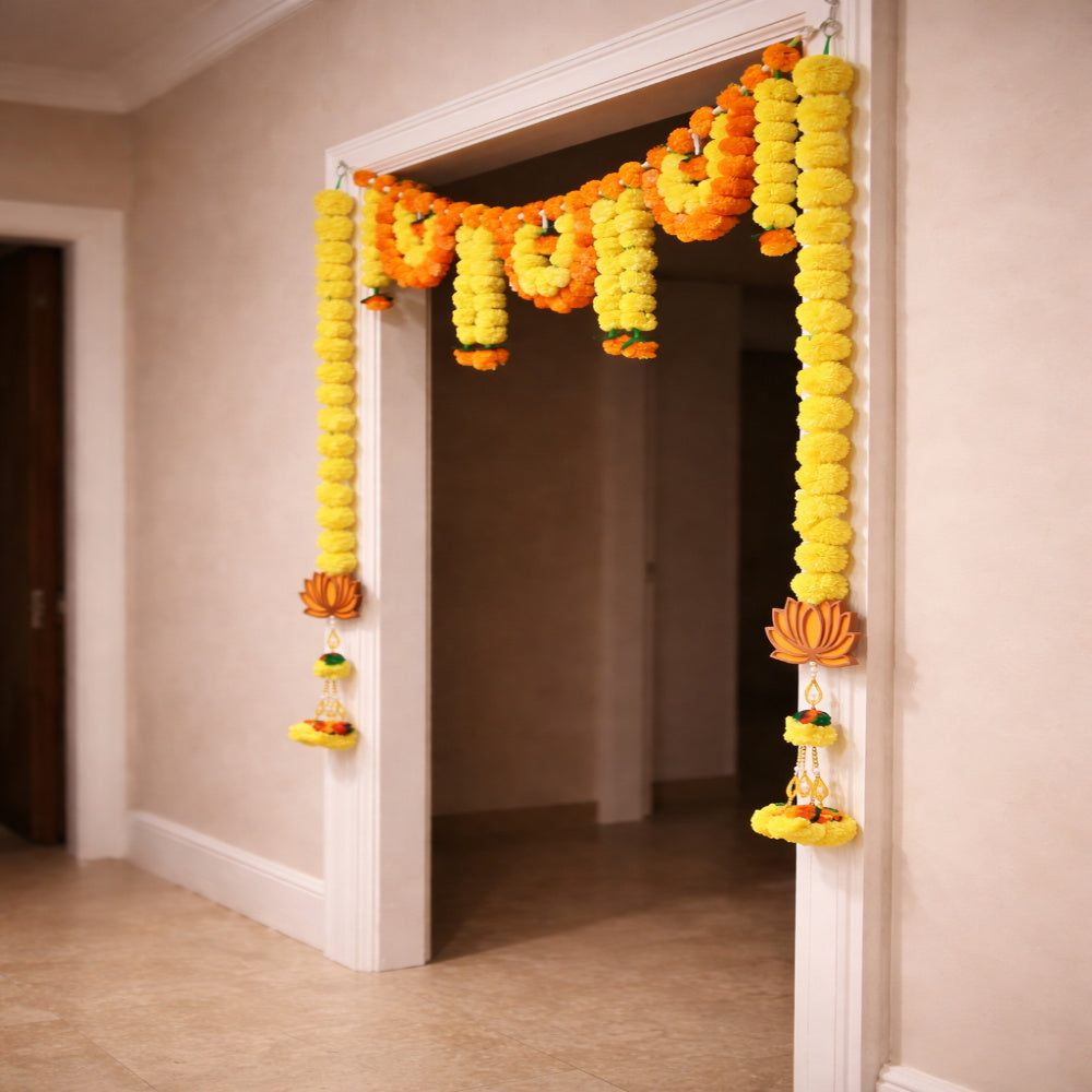 Nutts Traditional Decorative Bandhanwar for Door Entrance & Festive Home Décor