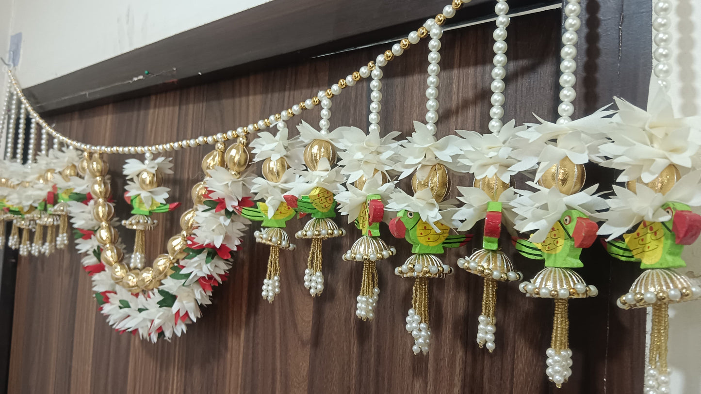 Nutts Festive Bandhanwar Toran for Indian Home Entrance