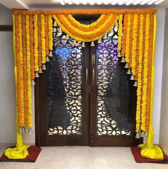 Nutts Ethnic Bandhanwar Toran for Door Entrance and Home Decoration